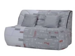 Housse Pour BZ Prima 140 Cm Gris -Banquette Magasin G 633719 A 1