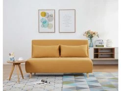 Banquette Convertible 2 Places Jaune -Banquette Magasin G 680432 X