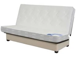 DUNLOPILLO Banquette-lit Clic-clac 130 Cm Matelas Latex 65 Kg
