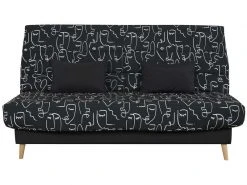 SIMMONS Banquette Lit Clic Clac Avec Couette Noir -Banquette Magasin G 765466 A 1