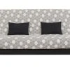 SIMMONS Banquette Lit Clic Clac Avec Couette Hexagone Noir 1 SIMMONS Banquette Lit Clic Clac Avec Couette Hexagone Noir -Banquette Magasin G 765467 A