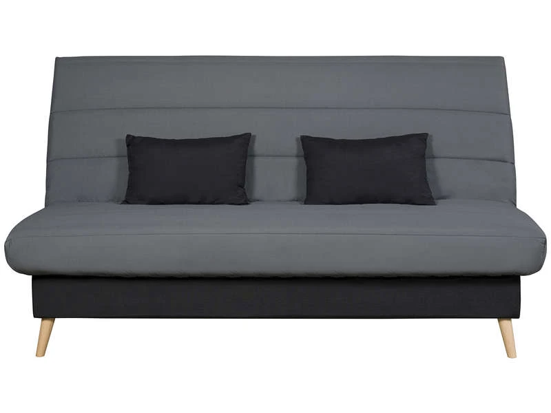 SIMMONS Banquette Lit Clic Clac Gris 13 SIMMONS Banquette Lit Clic Clac Gris – Image 11
