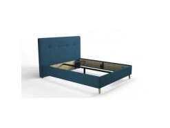 GPASPLUS Hylkio Lit Adulte 160x200 Cm Avec Tete De Lit - Tissu Bleu Marine 8 GPASPLUS Hylkio Lit Adulte 160x200 Cm Avec Tete De Lit - Tissu Bleu Marine -Banquette Magasin G CNF A43602075 E
