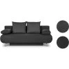GPASPLUS Banquette Convertible Avec Le Coffre - Tissu Graphite - L210 X P92 X H80 Cm - Kaliope -Banquette Magasin G CNF A89379842 B
