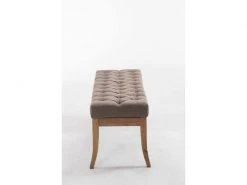 Banc Ramses Tissu Pieds Antique Clair , Taupe/120 Cm 5 Banc Ramses Tissu Pieds Antique Clair , Taupe/120 Cm -Banquette Magasin G CNF B20348974 D