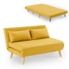 DECO_IN_PARIS Banquette Convertible 2 Places En Tissu Jaune Tonka 2 DECO_IN_PARIS Banquette Convertible 2 Places En Tissu Jaune Tonka -Banquette Magasin G CNF B33181179 B