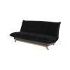 Simmons Banquette Clic Clac 120x190 - Tissu Noir - Made In France - Samantha -Banquette Magasin G CNF B76366712 B