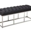 Banc Amun E En Tissu , Noir /120 Cm -Banquette Magasin G CNF B84057025 B