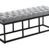 Banquette Amun B Similicuir , Gris/120 Cm -Banquette Magasin G CNF C10296598 B