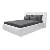 GPASPLUS Cloud Lit Adulte - 160 X 200 Cm + Coffre De Rangement - Simili Blanc -sommier A Lattes Inclus -Banquette Magasin G CNF D44427629 B