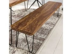 Finebuy Banc De Cuisine Bois Massif Sheesham | Salle à Manger Banque - Banc Pour Table De Cuisine | Banc Salle à Manger 7 Finebuy Banc De Cuisine Bois Massif Sheesham | Salle à Manger Banque - Banc Pour Table De Cuisine | Banc Salle à Manger -Banquette Magasin G CNF D61547802 C