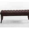 Banc Ramses Tissu Antique Sombre , Marron/120 Cm -Banquette Magasin G CNF E24729328 C