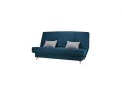 COMFORT_BULTEX Bultex Clic Clac Mona 3 Places - Tissu Bleu - L 192 X P 95 X H 101 -Banquette Magasin G CNF E99786023 D