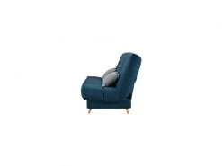 COMFORT_BULTEX Bultex Clic Clac Mona 3 Places - Tissu Bleu - L 192 X P 95 X H 101 -Banquette Magasin G CNF E99786023 E