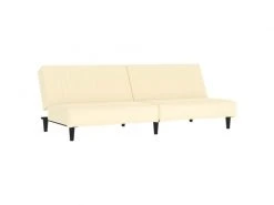 Clic Clac 2 Places Crème Similicuir Vertiga