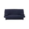 Dream Banquette Clic Clac 3 Places - Tissu Bleu Foncé - Slyle Contemporain - L 190 X P 92 Cm -Banquette Magasin G CNF G37800495 B
