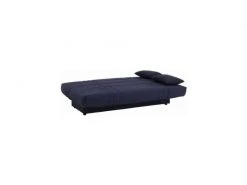 Dream Banquette Clic Clac 3 Places - Tissu Bleu Foncé - Slyle Contemporain - L 190 X P 92 Cm -Banquette Magasin G CNF G37800495 D