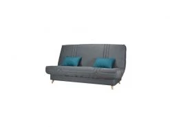 COMFORT_BULTEX Bultex Clic Clac Mona 3 Places - Tissu Anthracite - L 192 X P 95 X H 101 -Banquette Magasin G CNF H16215998 D