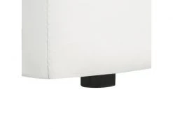 GPASPLUS Virginia Lit Coffre Adulte 160x200 Cm - Simili Blanc - Sommier Inclus -Banquette Magasin G CNF H44324294 F