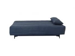 GPASPLUS Banquette Clic Clac 3 Places - Tissu Bleu - Style Contemporain - L199 X P96 X 10 -Banquette Magasin G CNF I37663078 E