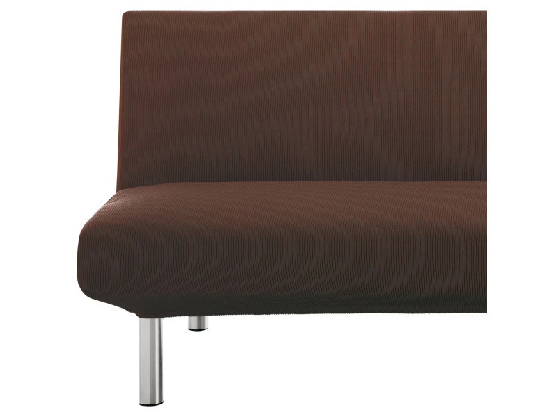 Housse Canapé Clic Clac Elastique Eiffel Textile Milan Marron 3 Housse Canapé Clic Clac Elastique Eiffel Textile Milan Marron