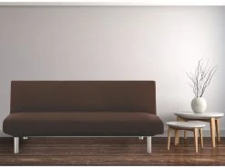 Housse Canapé Clic Clac Elastique Eiffel Textile Milan Marron 10 Housse Canapé Clic Clac Elastique Eiffel Textile Milan Marron -Banquette Magasin G CNF I55381486 E