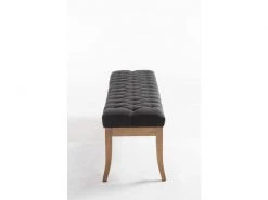 Banc Ramses Tissu Pieds Antique Clair , Gris Foncé/150 Cm -Banquette Magasin G CNF K38069456 D