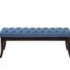 Banc Ramses Tissu Antique Sombre , Bleu/120 Cm -Banquette Magasin G CNF K68182444 C