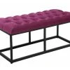 Banquette Amun B Tissu , Violet/100 Cm -Banquette Magasin G CNF N23326458 B