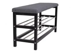 Banc Coloris Gris En Acier / Polyester - 100 X 34 X 50 Cm -pegane- 6 Banc Coloris Gris En Acier / Polyester - 100 X 34 X 50 Cm -pegane- -Banquette Magasin G CNF N61359512 C