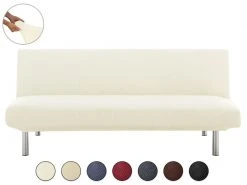 Housse De Canapé élastique Clic Clac Eiffel Textile Milan Ivoire -Banquette Magasin G CNF P29682117 C