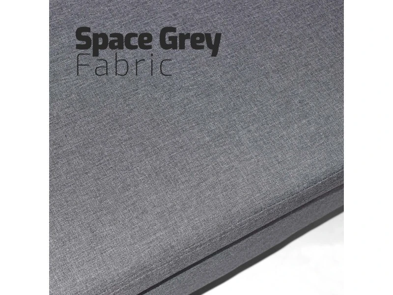 Istanbul - Coffre Pour Ottoman Avec Conteneur 42l. Banc Ottoman En Tissu Avec Siège Rembourré Et Pieds En Bois De Pin Couleur Space Grey 4 Istanbul - Coffre Pour Ottoman Avec Conteneur 42l. Banc Ottoman En Tissu Avec Siège Rembourré Et Pieds En Bois De Pin Couleur Space Grey – Image 2