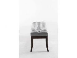 Banc Ramses Similicuir Antique Sombre , Gris/120 Cm