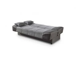 Alton - Canapé Clic Clac Convertible En Tissu Gris -Banquette Magasin G CNF Q45413915 F