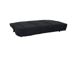 GPASPLUS Banquette Clic Clac 3 Places - Tissu Noir - Style Contemporain - L 193 X P 92 Cm -Banquette Magasin G CNF Q85851380 F