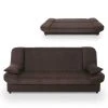 Maddy - Banquette Clic Clac Convertible En Tissu Marron -Banquette Magasin G CNF R66031189 B