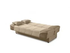 Alton - Canapé Clic Clac Convertible En Tissu Beige -Banquette Magasin G CNF R99321171 F