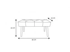 Banc Patchwork Home Deco Factory -Banquette Magasin G CNF S25988497 F