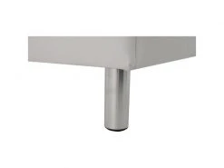 GPASPLUS Lit Adulte - 160x200 Cm- Simili Blanc - Tyyli 9 GPASPLUS Lit Adulte - 160x200 Cm- Simili Blanc - Tyyli -Banquette Magasin G CNF T78577673 F