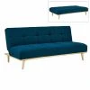 Banquette Clic Clac Scandinave 3 Places Bleu Jessy -Banquette Magasin G CNF U91867079 B