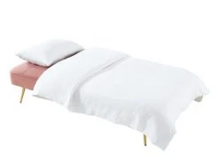 Banquette Aroma En Velours Vieux Rose 3 Places Convertible 10 Banquette Aroma En Velours Vieux Rose 3 Places Convertible -Banquette Magasin G CNF U95533524 E