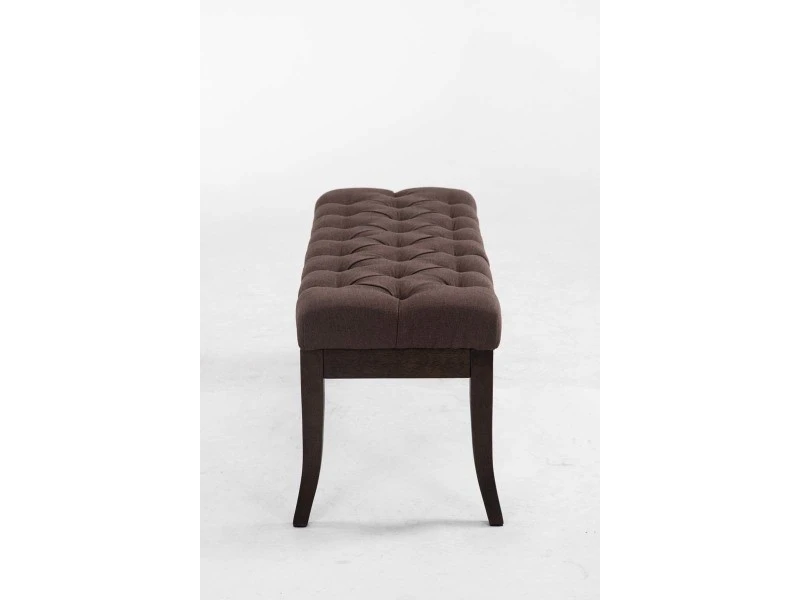Banc Ramses Tissu Antique Sombre , Marron/100 Cm 3 Banc Ramses Tissu Antique Sombre , Marron/100 Cm