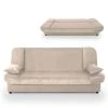 Maddy - Banquette Clic Clac Convertible En Tissu Beige -Banquette Magasin G CNF W99261747 B