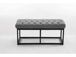Banquette Amun B Tissu , Gris/100 Cm 6 Banquette Amun B Tissu , Gris/100 Cm -Banquette Magasin G CNF Y22864648 C