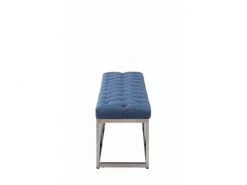 Banc Amun E En Tissu , Bleu/120 Cm