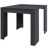Dmora Table Console Extensible Avec Compartiment Pour Les Rallonges, Gris Anthracite, 90 X 51 X 78 Cm (jusqu'à 237 Avec Extensions). 2 Dmora Table Console Extensible Avec Compartiment Pour Les Rallonges, Gris Anthracite, 90 X 51 X 78 Cm (jusqu'à 237 Avec Extensions). -Banquette Magasin G CNF Y55411368 F
