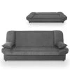 Maddy - Banquette Clic Clac Convertible En Tissu Gris -Banquette Magasin G CNF Y64949673 B