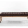 Banc Ramses Tissu Pieds Antique Clair , Marron/150 Cm -Banquette Magasin G CNF Z91061693 C